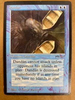 MTG 1x Dandan (Light) Arabian Nights OLD SCHOOL Magic the Gathering Card x1 LP - Image 1