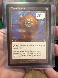 MTG Thran Dynamo Urza's Destiny 139/144 Regular Uncommon Card - Image 1