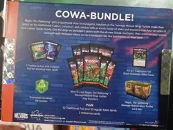 Factory Sealed Bundle Box Teenage Mutant Ninja Turtles TMT Magic Gathering MTG - Image 2