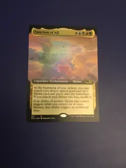 Sanctum of All (Extended Art) Core Set 2021 Foil Free Shipping - Image 1