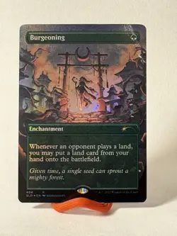 Burgeoning (Borderless) Secret Lair Drop Foil - Image 1