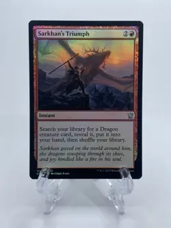 Sarkhan's Triumph - Dragons of Tarkir - MTG - Foil UNC - Magic the Gathering - Image 1