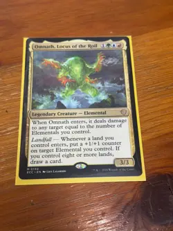 x1 Omnath, Locus of the Roil M MTG Commander: Lorwyn Eclipsed M/NM, English - Image 1