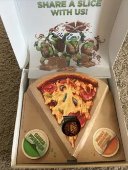 TMNT MTG Pizza Bundle Open Box, Lands, and Spindown D20 Die ONLY - Image 2
