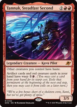 Tannuk, Steadfast Promo Pack Second Edge of Eternities NM MTG - Image 1