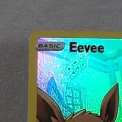 Pokemon Eevee Ultra Rare Full Art Holo Brilliant Stars TG11/TG30 70 HP - Image 2
