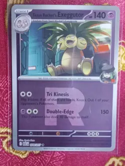 REverse Foil Team Rocket's Exeggutor Mega Evolutions Ascended Heroes Pokemon - Image 1