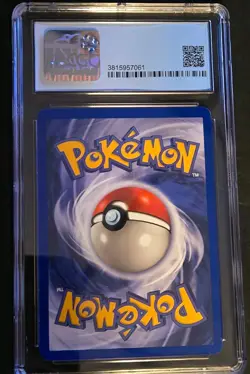 Raichu Holo Rare 14/102 Pokemon Card Base Set WOTC English CGC 8 NM Mint Graded - Image 2