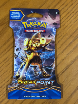Pokemon XY break point Sleeved Booster Pack Factory Sealed - Image 1