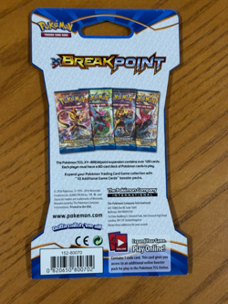 Pokemon XY break point Sleeved Booster Pack Factory Sealed - Image 2