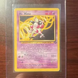 Pokemon Mr. Mime 22/64 Jungle Regular Rare English Card - Image 1