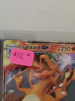 Charizard GX Hidden Fates Holo Ultra Rare Card 9/68 Pokemon TCG NM Condition - Image 2