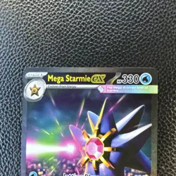 Pokemon Mega Starmie EX Holo 118/088 Stage 1 330 HP Water English TCG Card - Image 2