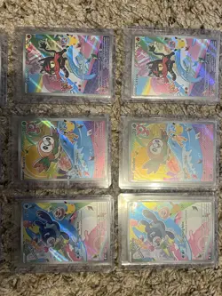 Pokemon 30th Anniversary First Partner complete set of 9 + 3 duplicates, NM+ - Image 4