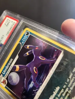 Umbreon SWSH129 PSA 9 Black Star Promo Cosmos Holo Pokemon - Mouth Swirl - Image 5