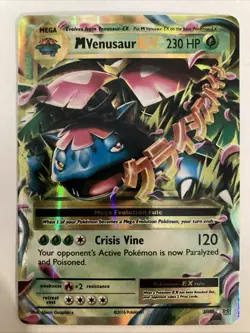 Pokemon TCG M Venusaur EX XY Evolutions 2/108 Mega Holo Rare NM - Image 1