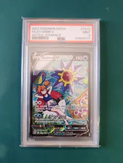 2022 POKEMON SWSH #TG13 FULL ART STARMIE V MINT PSA 9 ASTRAL RADIANCE - Image 3