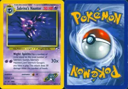 SABRINA'S HAUNTER 58/132 UNCOMMON GYM HEROES POKEMON UNLIMITED MP - Image 3
