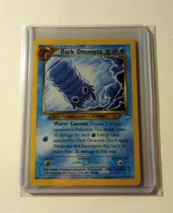 Pokemon TCG - Dark Omanyte (37/105) NeoDestiny NM/LP!!! CLRAN!!! - Image 2