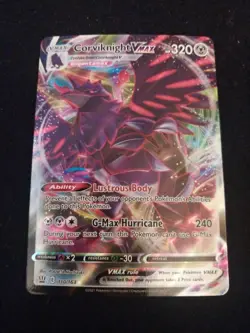 Pokemon Card - Corviknight VMAX (Ultra Rare) - 110/163 - Mint - Battle Styles - Image 1
