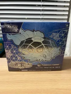 Stellar Crown Pokemon Center ETB Sealed (SLIGHT TEAR) - Image 1