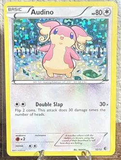 Pokemon TCG - AUDINO - 12/12 - HOLO - PROMO - MCDONALD'S COLLECTION (2011) - Image 1