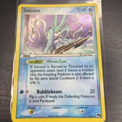 Pokemon Suicune POP Series 2 4/17 Holo Rare 2006 Pokemon TCG - Image 1
