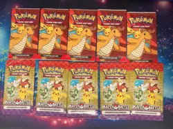 2024 5x 2023 5x McDonald’s Pokemon 4-Card Packs Factory Sealed TOTAL 10 - Image 1