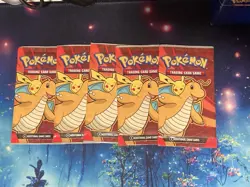 2024 5x 2023 5x McDonald’s Pokemon 4-Card Packs Factory Sealed TOTAL 10 - Image 3