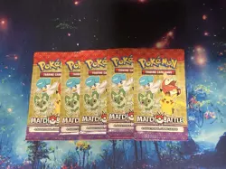 2024 5x 2023 5x McDonald’s Pokemon 4-Card Packs Factory Sealed TOTAL 10 - Image 4