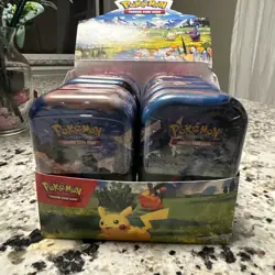 Pokemon TCG Ascended Heroes Mini Tins Display Box Of 7 Tins All New & Sealed! - Image 2