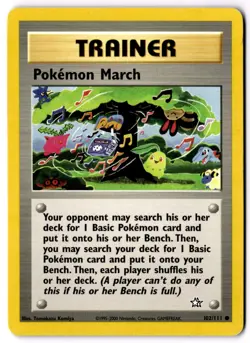 Pokemon March Common Neo Genesis 102/111 LP - Image 1