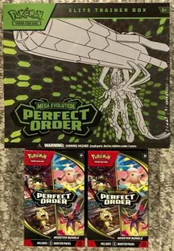Perfect Order ETB + (2) Booster Bundles Pokemon TCG Factory Sealed ✅ *READ* - Image 1