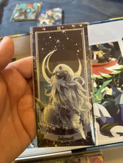 NON TCG Pokemon EIF Origins 2.0 Absol Judgment Tarot Card Silver - Image 1