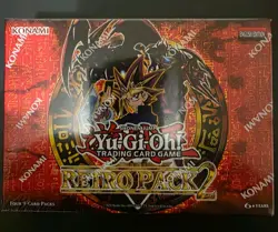 Yugioh RETRO PACK 2 Mini Booster Box FACTORY SEALED - English Edition - Image 1