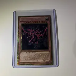 Yugioh - Slifer the Sky Dragon PGLD EN032 Gold Secret Rare - LP - Image 1