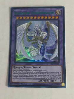 Yugioh Crystal Beast Set Sapphire Pegasus Ultimate Rainbow Dragon - Free Holo G - Image 3