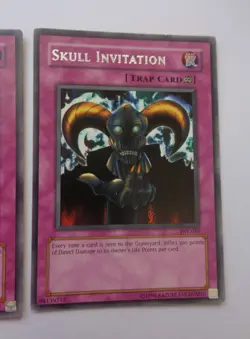 Playset: 3x Skull Invitation PSV-056 (Rare, Unlimited, Played / MP) Yugioh - Image 5