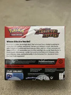 Pokemon - Destined Rivals Booster Box - Factory Sealed - 36 Packs - SV10 - Image 2