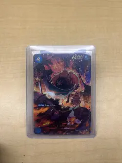 Edward Weevil SP R EB01-023 THE AZURE SEA'S SEVEN ONE PIECE Card ENGLISH OP14 - Image 1