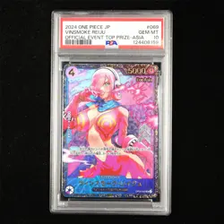 PSA 10 GEM MT 2024 ONE PIECE JPN VINSMOKE REIJU OP06-069 SR -TOP PRIZE-ASIA - Image 2