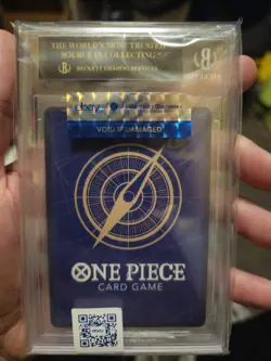 One Piece kuzan BGS 10 black label op02 #96 alt art sr holo jpn op02-096 (no psa - Image 2