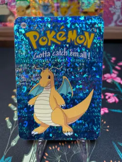 Dragonite #148 - Vintage Vending Machine Prism Sticker 2000 - Pokemon Card - Image 1
