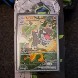 SEALED Tyrunt 070 Pokemon Center Stamp Black Star Promo & Non Stamped Variant - Image 1