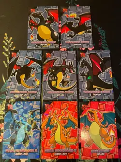 Pokemon Charizard Cracked Ice Holo Team Rocket Card Database Set Peru - Image 1