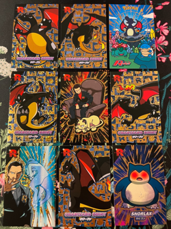 x9 GOLD BOX HITS🔥Charizard🔥 Pokemon Cards Lot Team Rocket Card Database Peru - Image 1