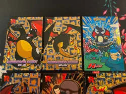 x9 GOLD BOX HITS🔥Charizard🔥 Pokemon Cards Lot Team Rocket Card Database Peru - Image 5