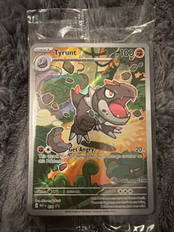 Tyrunt 070 SEALED Pokemon Center Stamp Black Star Promo & Non Stamped Variant - Image 1