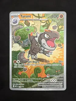 Pokemon Center Stamped Tyrunt MEP 070 Black Star Promo Near Mint - Image 2