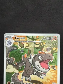 Pokemon Center Stamped Tyrunt MEP 070 Black Star Promo Near Mint - Image 3